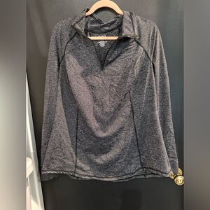 Torrid active 3/4 zip with thumb holes